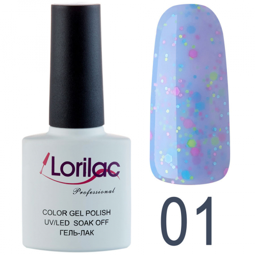 Гель лак Lorilac серия Marshmallow 10 ml #01