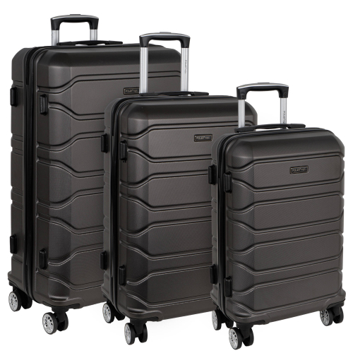Комплект из 3-х ABS чемоданов РР5631 Polar (Темно-серый)