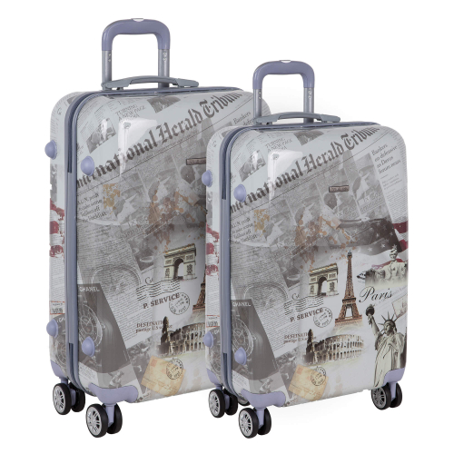 Комплект из 2-х ABS чемоданов РА030 Polar (Серый)