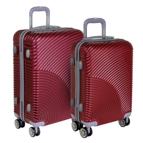Комплект из 2-х ABS чемоданов РА162 Polar (Бордовый)