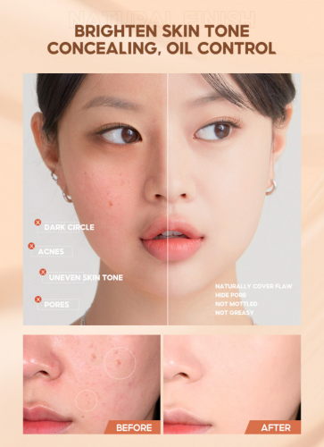 Корректор для лица M. Concealer LiQuid Foundation 2в1 №6