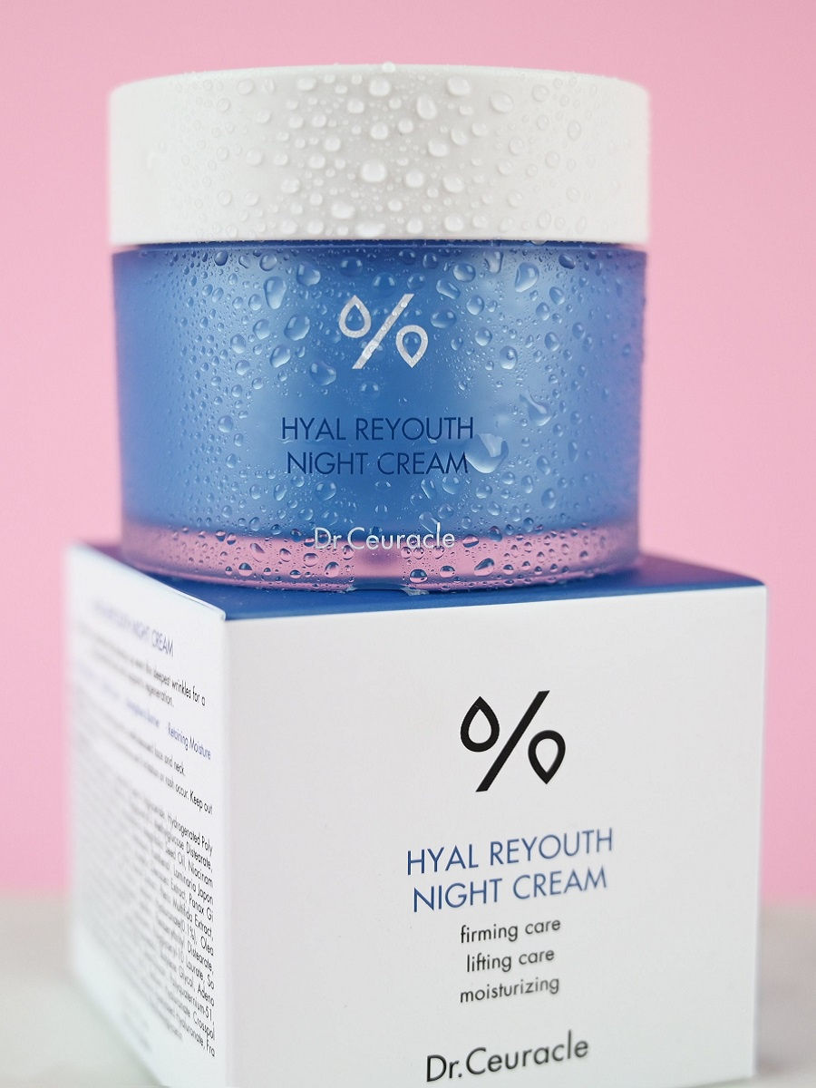 DR.CEURACLE / Увлажняющий ночной крем Hyal Reyouth Night Cream 60 мл.