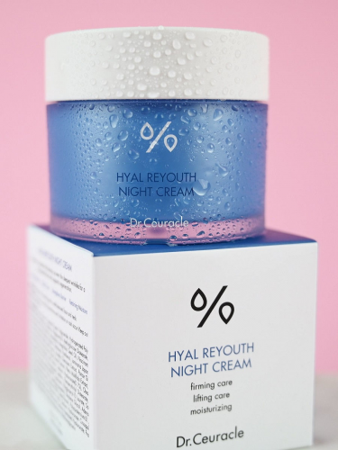 DR.CEURACLE / Увлажняющий ночной крем Hyal Reyouth Night Cream 60 мл.