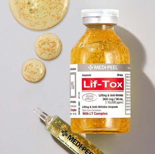 MEDI-PEEL / Ампульная лифтинг сыворотка с золотом и прополисом Lif-Tox Ampoule. 30 мл.