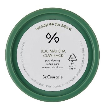 DR.CEURACLE/ Очищающая глиняная маска с матчей. Jeju Matcha Clay Pack. 115 гр.