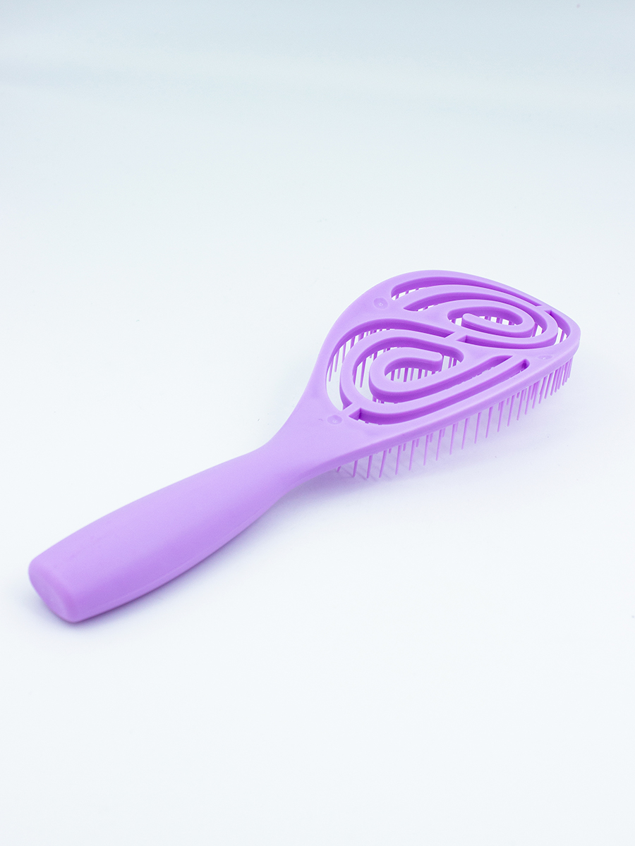КИТАЙ. HAIR COMB - РАСЧЕСКА МАССАЖНАЯ ДЛЯ ВОЛОС УНИВЕРСАЛЬНАЯ ФИОЛЕТОВАЯ, 1 ШТ.