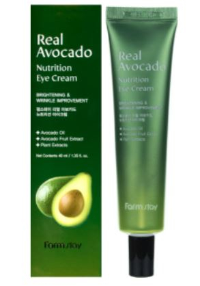 FARMSTAY - КРЕМ ДЛЯ КОЖИ ВОКРУГ ГЛАЗ С ЭКСТРАКТОМ АВОКАДО REAL AVOCADO NUTRITION EYE CREAM, 40 ML