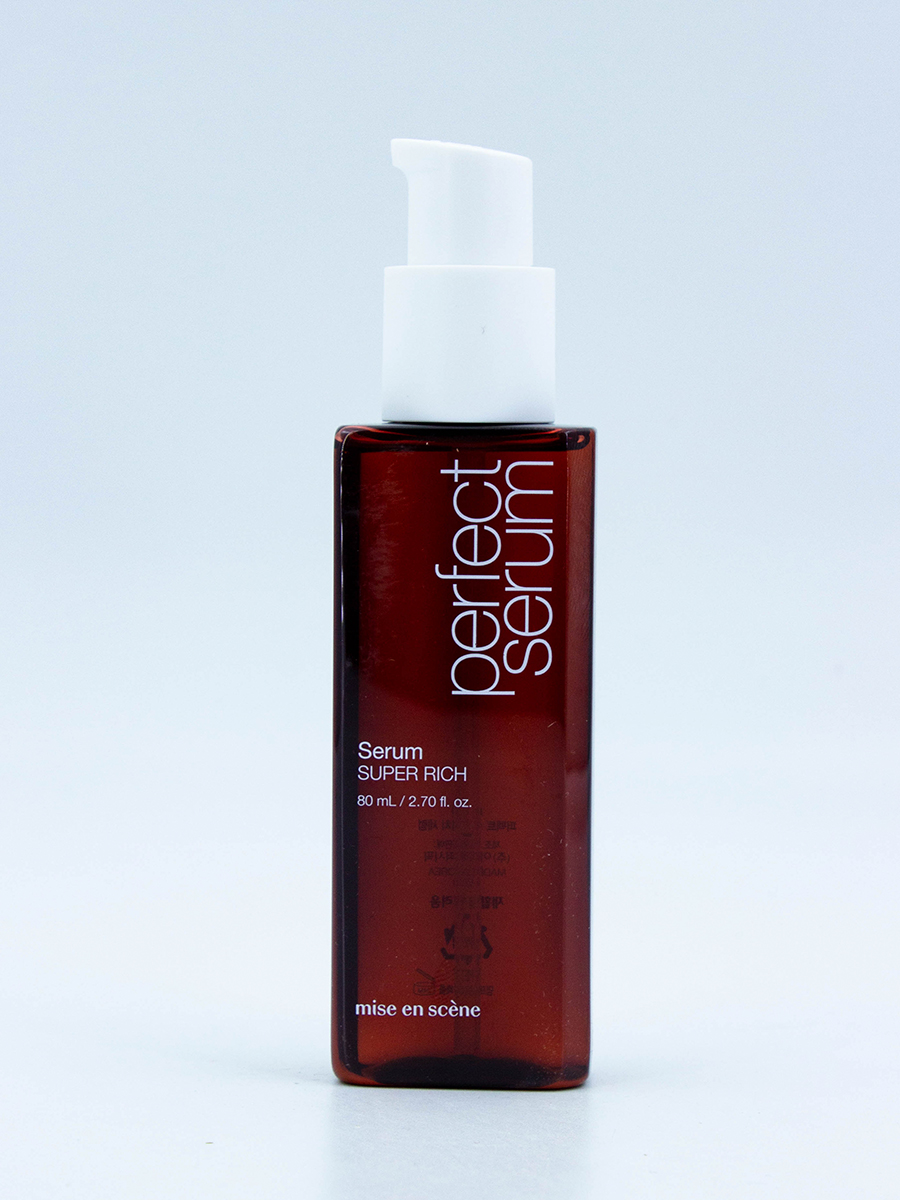 MISE-EN-SCÈNE - СЫВОРОТКА ДЛЯ ВОЛОС И КОЖИ ГОЛОВЫ С КОМПЛЕКСОМ ЦЕННЫХ МАСЕЛ PERFECT SERUM GOLDEN MOROCCO ARGAN OIL SUPER RICH, 80 ML