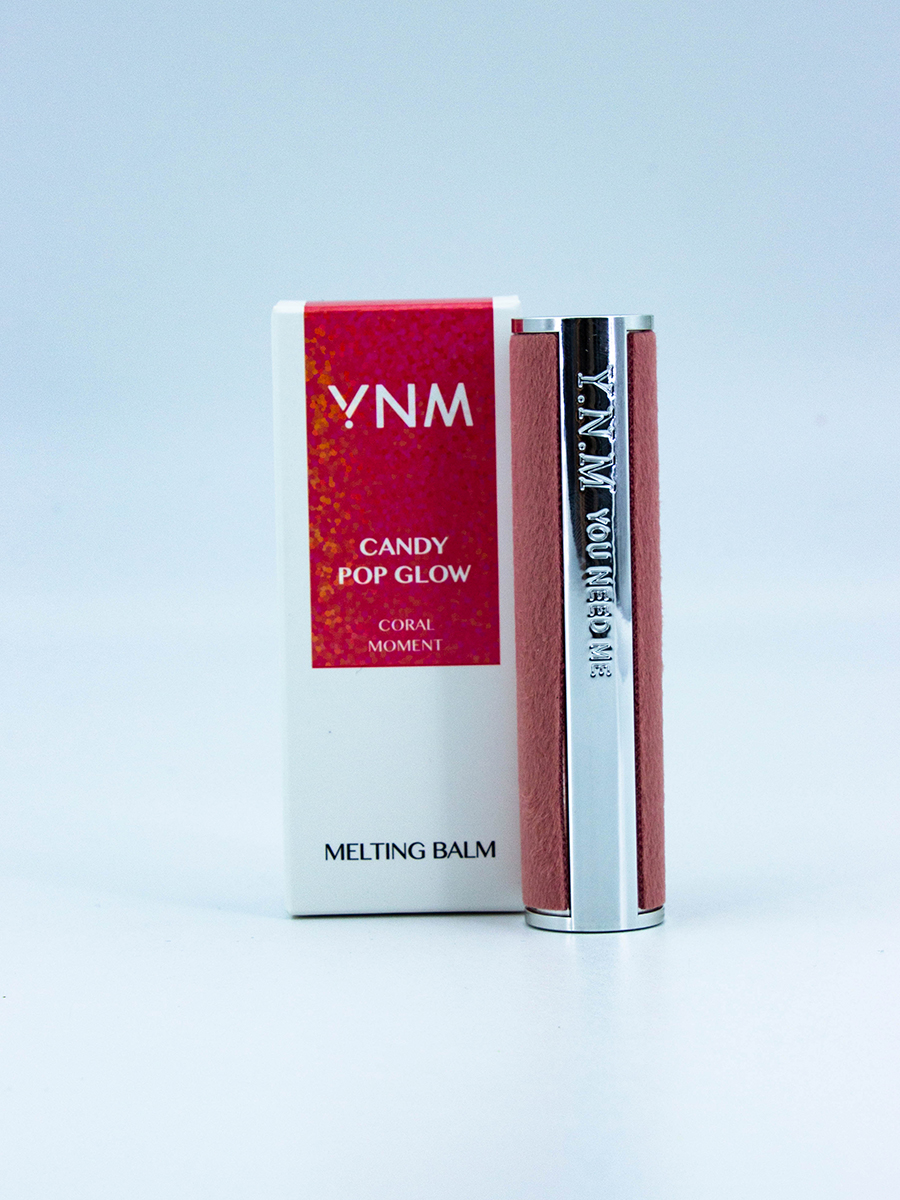 YOU NEED ME - БАЛЬЗАМ ДЛЯ ГУБ УВЛАЖНЯЮЩИЙ CANDY POP GLOW MELTING BALM CORAL MOMENT, 3 МЛ