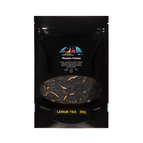 K8 Чай черный ароматизированный «Мишки Гамми»