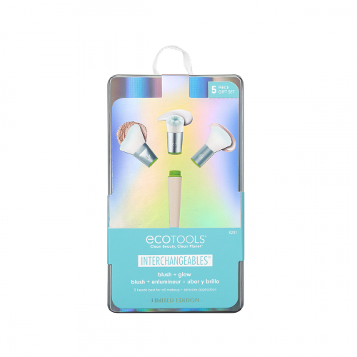 Набор кистей для макияжа со сменными насадками EcoTools Interchangeables Blush + Glow