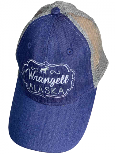Джинсовая бейсболка Wrangell Alaska №6428