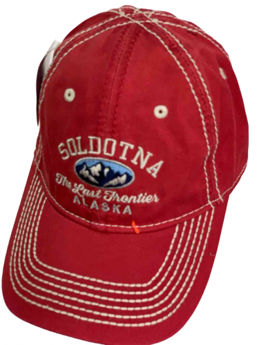 Классическая красная кепка SOLDOTNA ALASKA №6314