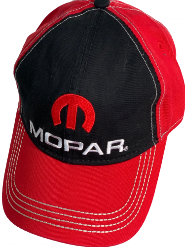 Комбинированная красно-черная бейсболка MOPAR  №6351
