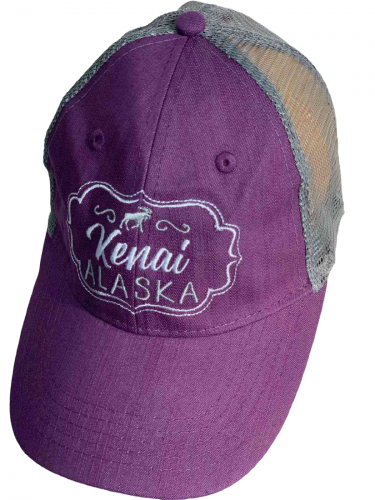 Сиреневая кепка Kenai Alaska №6399