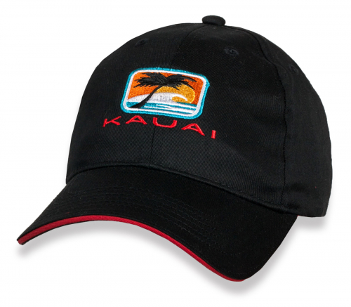 Черная кепка Kauai. Модный головной убор в лучшем качестве №7786