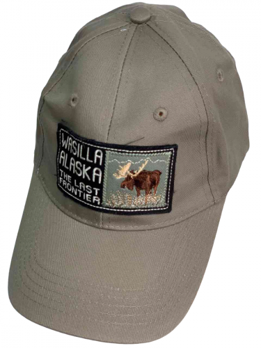 Классическая серая кепка WASILLA ALASKA №6300