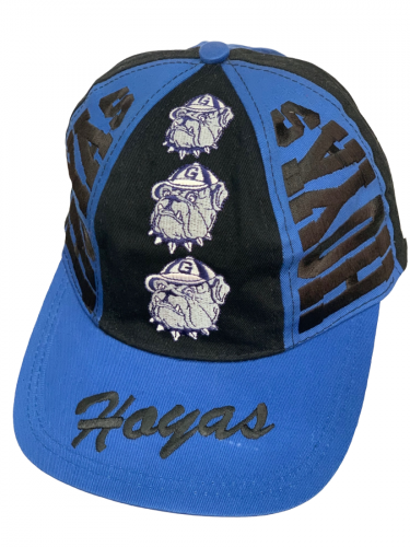 Бейсболка Hoyas синего и черного цвета  №5986