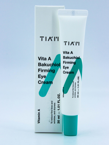 TIAM - КРЕМ ДЛЯ ВЕК С РЕТИНОЛОМ VITA A BAKUCHIOL FIRMING EYE CREAM, 30 МЛ.