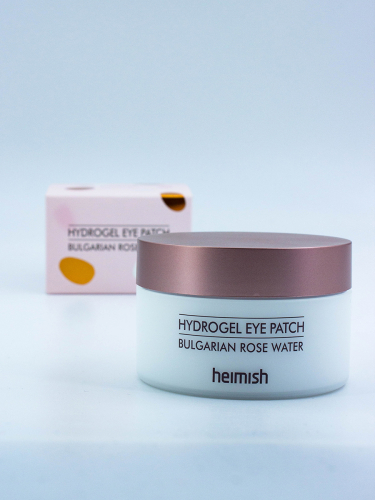 HEIMISH - ПАТЧИ ГИДРОГЕЛЕВЫЕ ДЛЯ ЛИЦА С ЭКСТРАКТОМ БОЛГАРСКОЙ РОЗЫ BULGARIAN ROSE WATER HYDROGEL EYE PATCH, 60 ШТ.