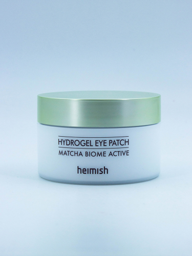 HEIMISH - ПАТЧИ ГИДРОГЕЛЕВЫЕ ДЛЯ ЛИЦА С ПРОБИОТИКАМИ И ЭКСТРАКТОМ ЧАЯ МАТЧА MATCHA BIOME ACTIVE HYDROGEL EYE PATCH, 60 ШТ.