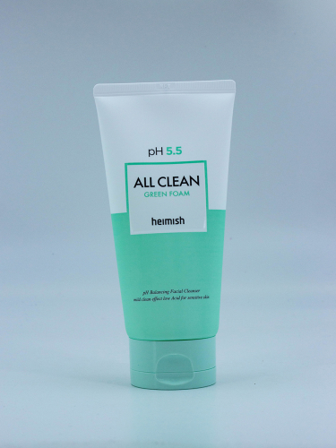 HEIMISH - ПЕНКА ДЛЯ УМЫВАНИЯ С НЕЙТРАЛЬНЫМ рН ALL CLEAN GREEN FOAM pH 5.5, 150 МЛ.