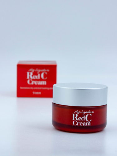 TIAM - КРЕМ ДЛЯ ЛИЦА ОСВЕТЛЯЮЩИЙ С ВИТАМИНАМИ MY SIGNATURE RED C CREAM, 50 МЛ.