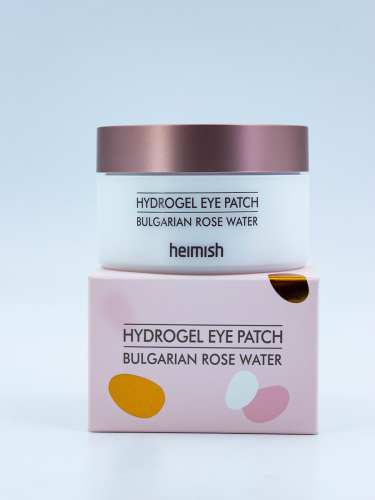 HEIMISH - ПАТЧИ ГИДРОГЕЛЕВЫЕ ДЛЯ ЛИЦА С ЭКСТРАКТОМ БОЛГАРСКОЙ РОЗЫ BULGARIAN ROSE WATER HYDROGEL EYE PATCH, 60 ШТ.