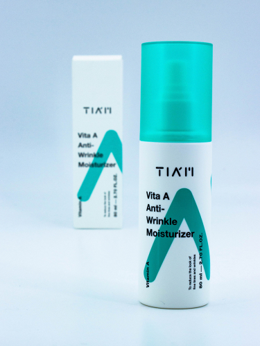 TIAM - ЭМУЛЬСИЯ ДЛЯ ЛИЦА С РЕТИНОЛОМ VITA A ANTI-WRINKLE MOISTURIZER, 80 МЛ.