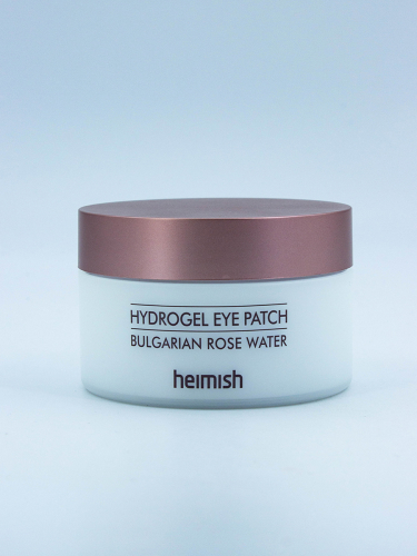 HEIMISH - ПАТЧИ ГИДРОГЕЛЕВЫЕ ДЛЯ ЛИЦА С ЭКСТРАКТОМ БОЛГАРСКОЙ РОЗЫ BULGARIAN ROSE WATER HYDROGEL EYE PATCH, 60 ШТ.