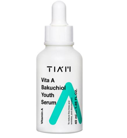 TIAM - СЫВОРОТКА ДЛЯ ЛИЦА С РЕТИНОЛОМ VITA A BAKUCHIOL YOUTH SERUM, 40 МЛ.