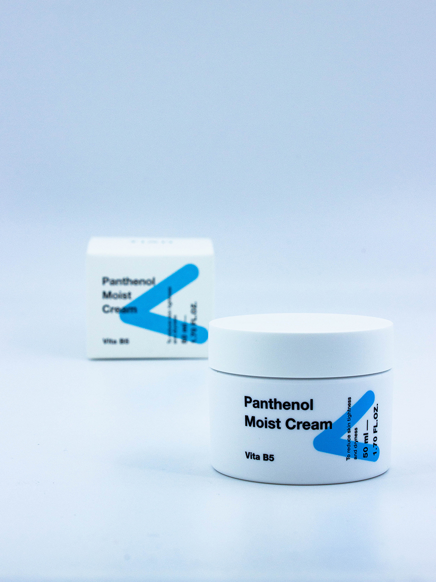 TIAM - КРЕМ ДЛЯ ЛИЦА УВЛАЖНЯЮЩИЙ PANTHENOL MOIST CREAM, 50 МЛ.