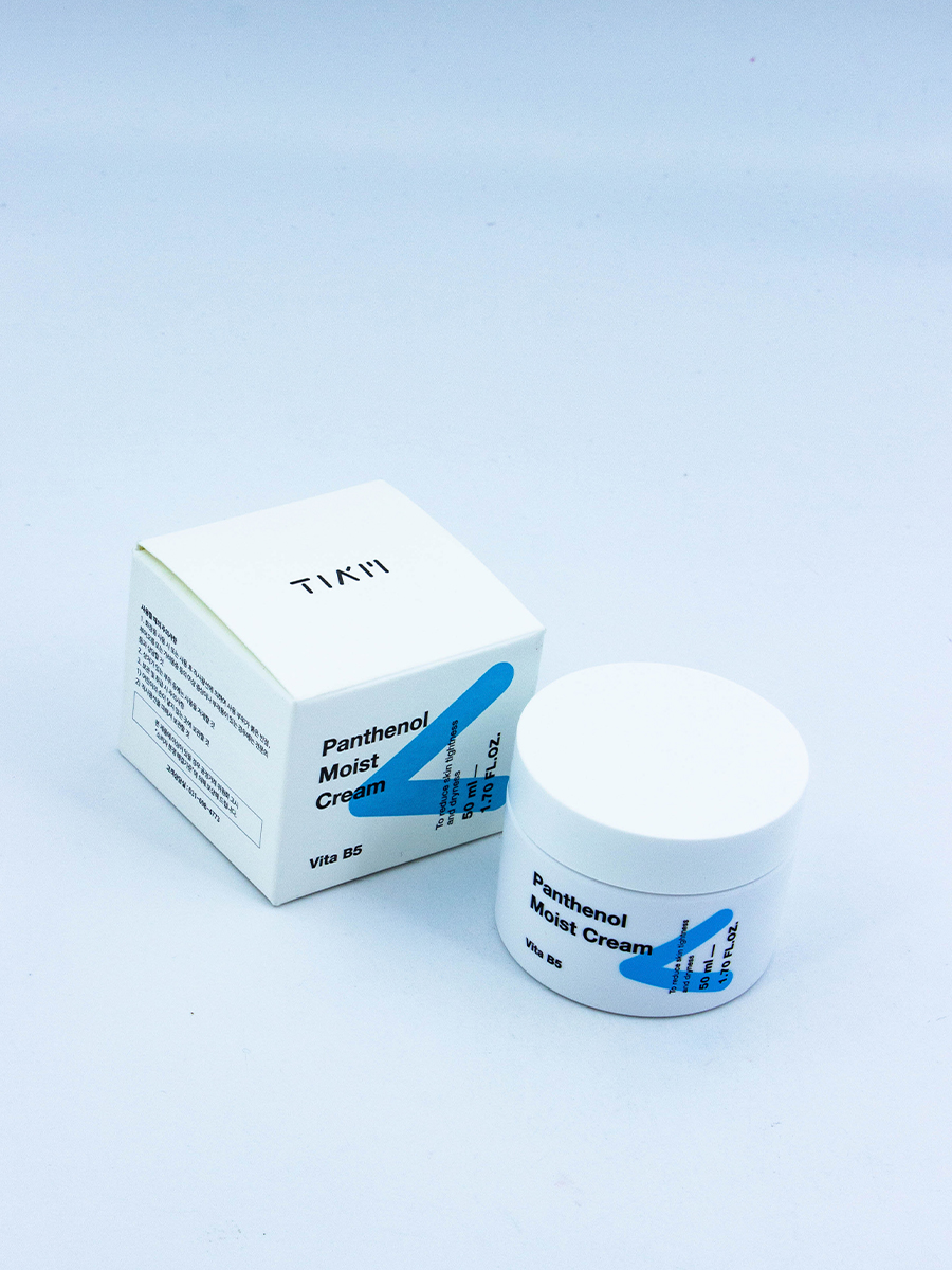 TIAM - КРЕМ ДЛЯ ЛИЦА УВЛАЖНЯЮЩИЙ PANTHENOL MOIST CREAM, 50 МЛ.