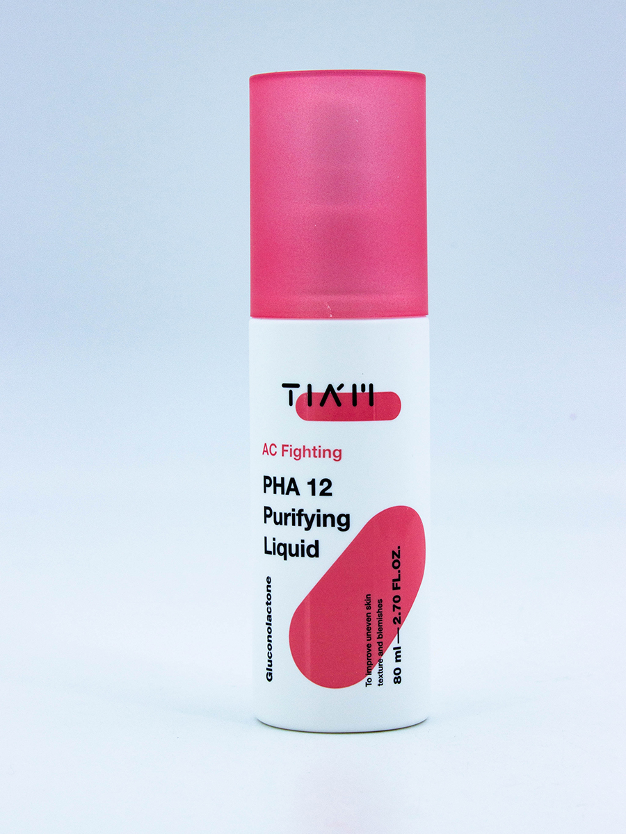 TIAM - ЭССЕНЦИЯ ДЛЯ ЛИЦА ДЛЯ ПРОБЛЕМНОЙ КОЖИ AC FIGHTING PHA 12 PURIFYING LIQUID, 80 МЛ.