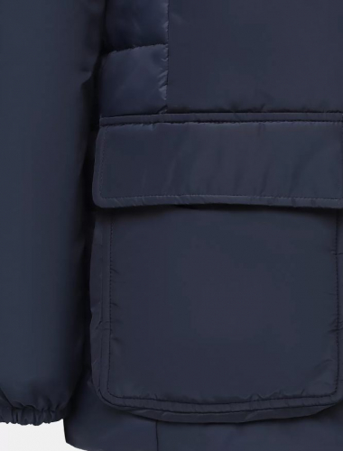 Куртка жен син 9680 ру с 42 по 52 нейлон, внутри полиэстер, утеплитель