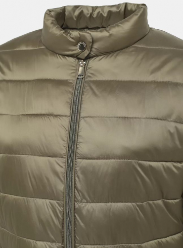 Куртка жен золотист 10480 ру с 40 по 50 полиуретан-полиэстер, полиэстер утеплитель