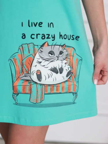Коллекция Crazy House сорочка № 131731 тиффани