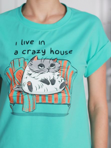 Коллекция Crazy House пижама № 221731 тиффани