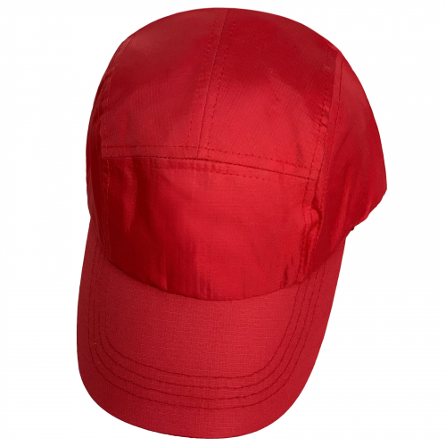 Модная летняя бейсболка (красная)  - сочный красный цвет особенно актуален на лето! №156