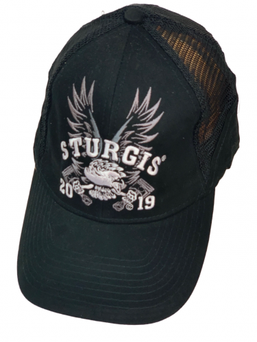 Бейсболка Sturgis с вышитыми крыльями байкеру  №20395