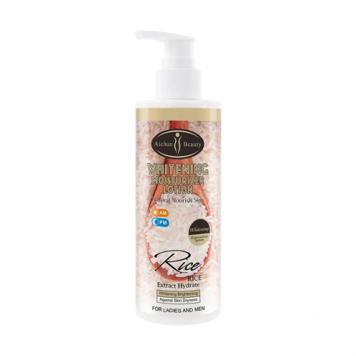 AICHUN BEAUTY  Лосьон для тела RICE Увлажняющий, Отбеливающий РИС  230мл  (AC-3143)