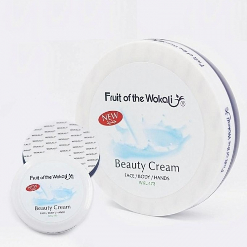 WOKALI  Крем для Лица и Тела BEAUTY CREAM питательный COCOA Butter (банка)  150г  (WKL-473)
