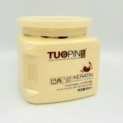 TUOPIN  Маска для волос KERATIN Увлажняющая, Питательная КЕРАТИНОВОЕ Восстановление  800мл