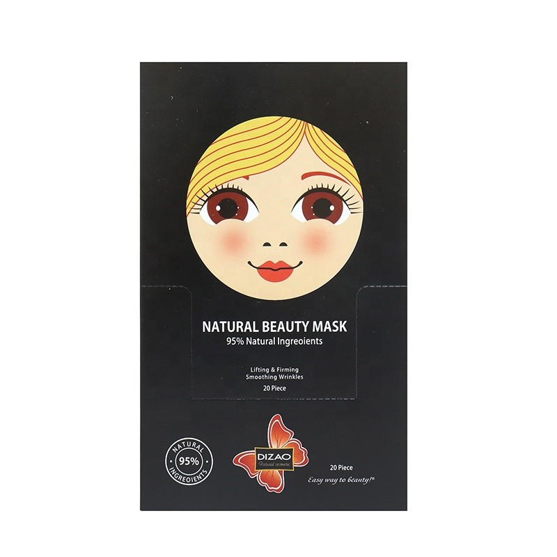 DANJIA Маска тканевая для лица GINSENG and COLLAGEN Против Веснушек ЖЕНЬШЕНЬ и Коллаген 30мл (DZ-168)