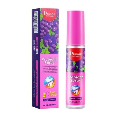 DISAAR Спрей для полости рта PROBIOTIC Spray освежающий ВИНОГРАД 20мл ...