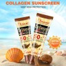 DISAAR  Крем Солнцезащитный COLLAGEN SNAIL Увлажняющий, Тонирующий SPF 50  50г  (DS-51922)