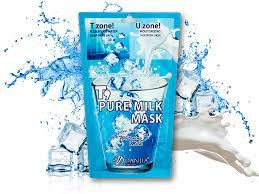 DANJIA  Маска тканевая для лица T9 PURE MILK Отбеливающая Питательная МОЛОЧНАЯ  30мл  (103)