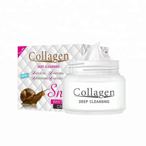 PEI MEI  Крем для лица COLLAGEN SNAIL Отбеливающий с КОЛЛАГЕНОМ и экстрактом УЛИТКИ  80г  (PM-6863)