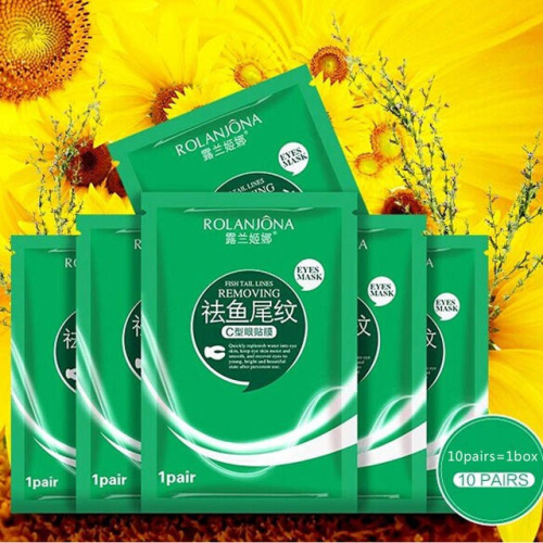 ROLANJONA  Маска тканевая для век C-Мультиформа LIFTING & SMOOTHENING Разглаживающая Лифтинг  20г  (A-01476)