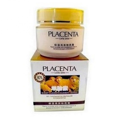 LEAPKA  Крем для лица PLACENTA Увлажняющая Тональная Основа Овечья ПЛАЦЕНТА  80г  (K-135-1)